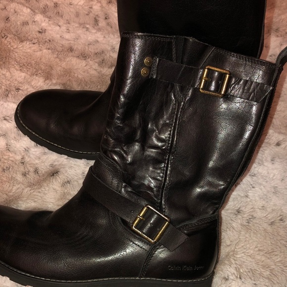 calvin klein men's udell luxury boots